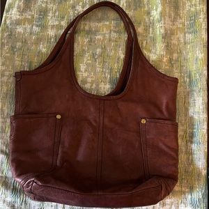 Frye leather shoulder bag